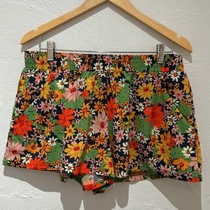 NWT  ☀️ Toad&Co | Women's Sunkissed Pull On Short - True Navy Multi Print